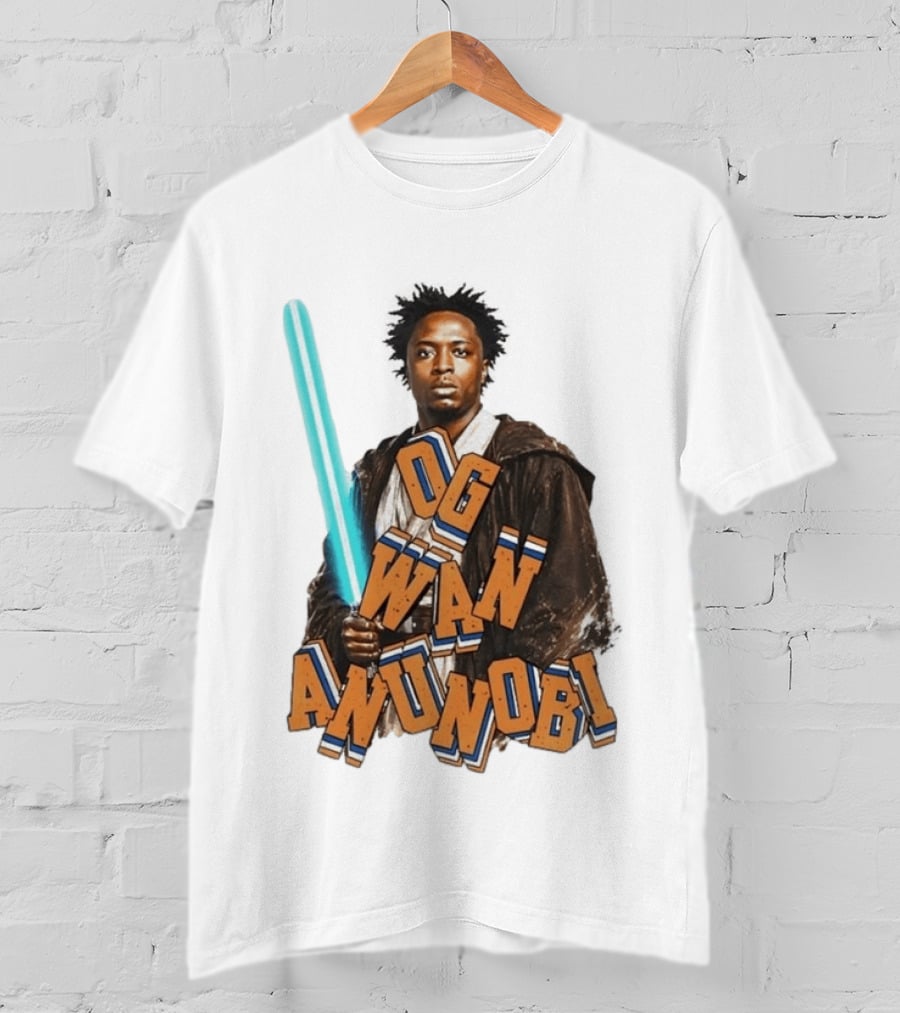 Og Wan Anunobi New York Knicks Basketball Nba 2026 Star Wars T-Shirt