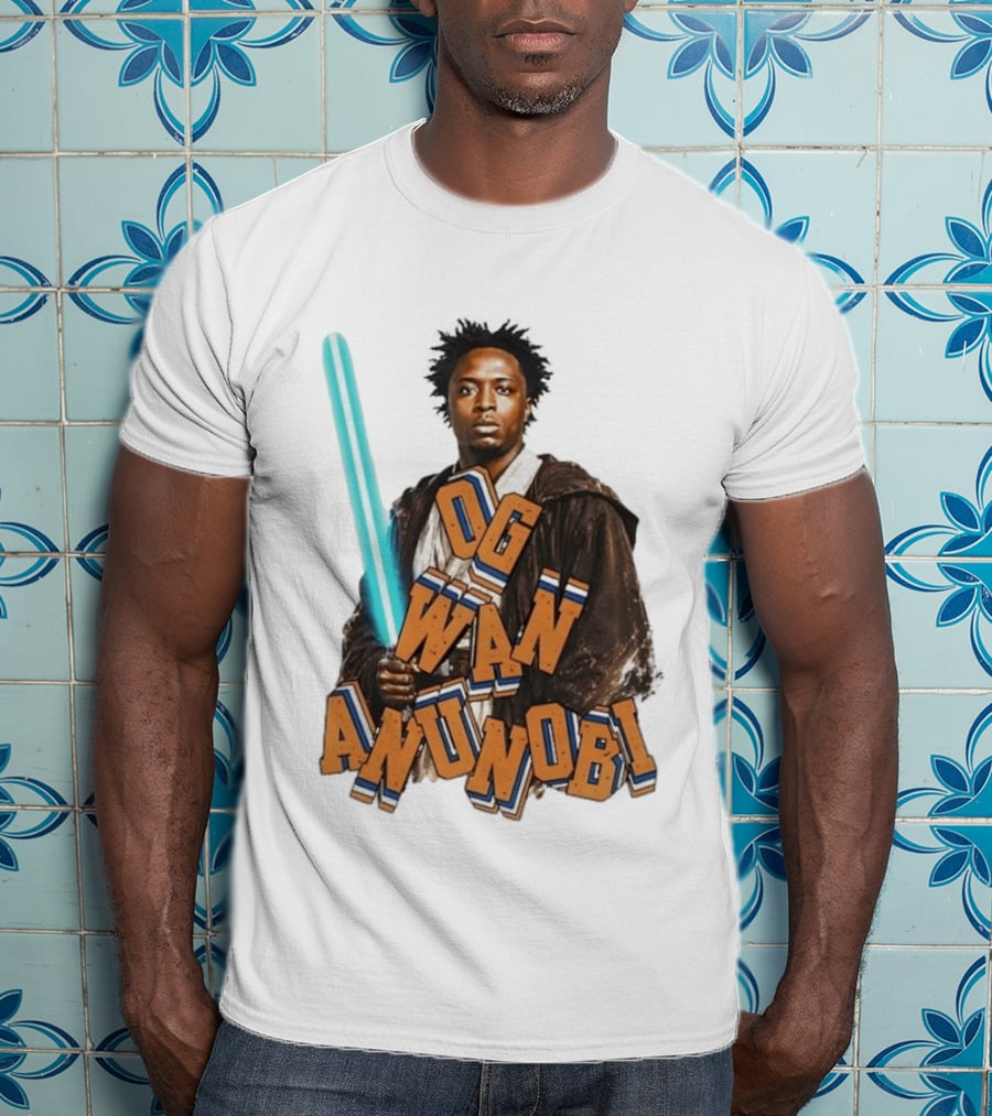 Og Wan Anunobi New York Knicks Basketball Nba 2026 Star Wars T-Shirt