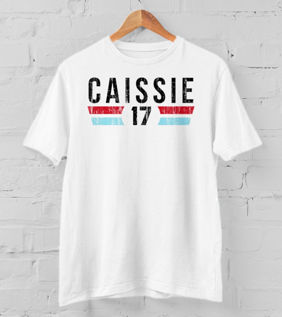 Owen Caissie 17 Marlins Font Distressed T-Shirt
