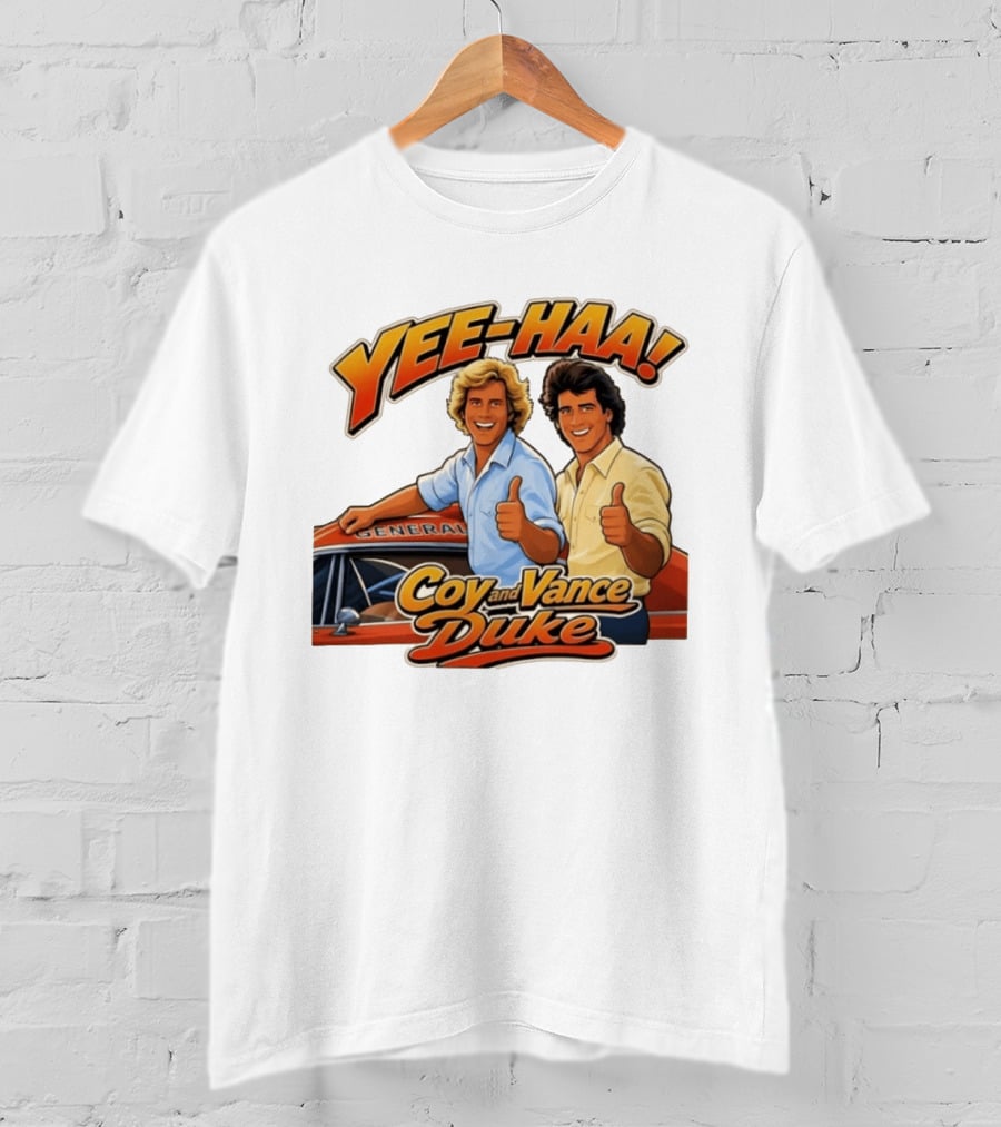 Yee Haa Coy And Vance Duke General Lee T-Shirt