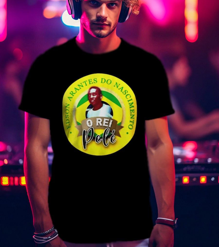 Edson Arantes Do Nascimento O Rei Pelé Brazil T-Shirt