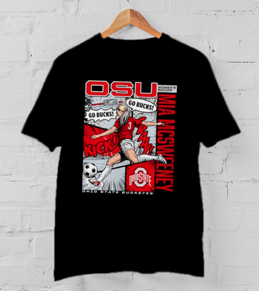 Ohio State Buckeyes OSU Mia McSweeney T-Shirt
