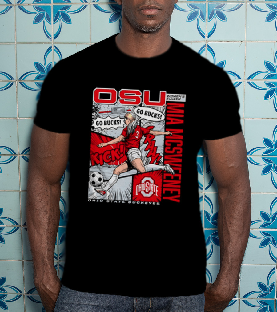 Ohio State Buckeyes OSU Mia McSweeney T-Shirt