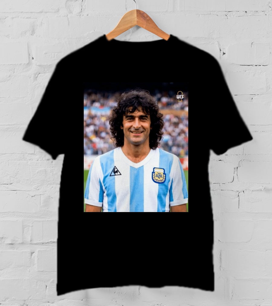 Happy Birthday Mario Kempes Argentina Football Legend AFA T-Shirt