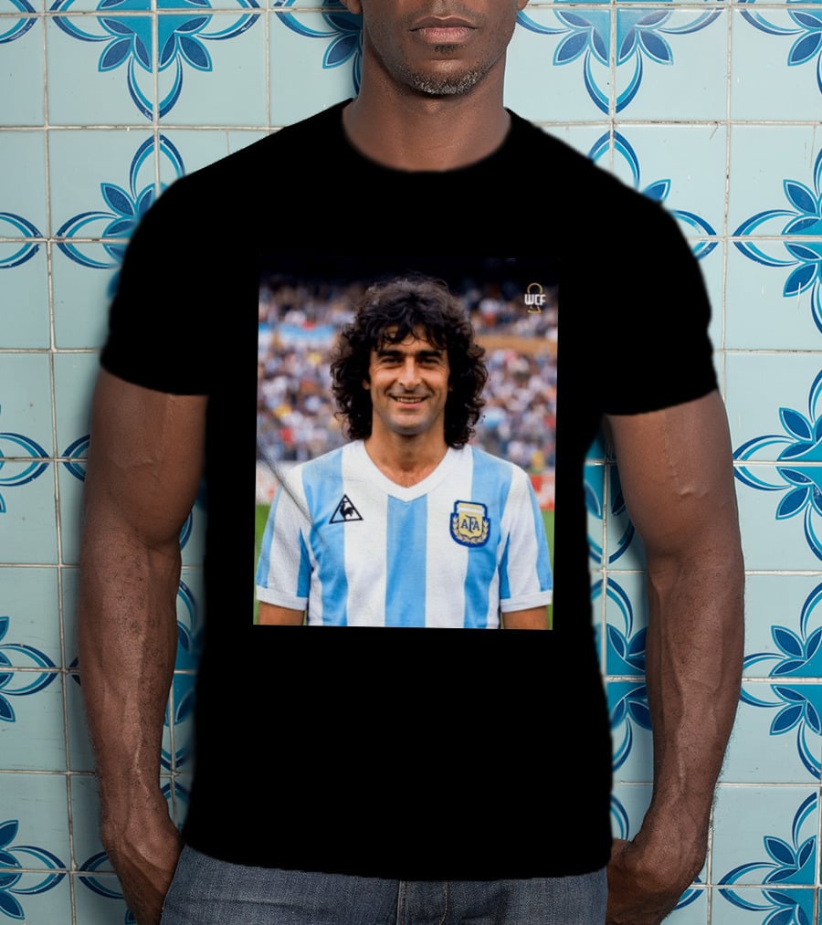 Happy Birthday Mario Kempes Argentina Football Legend AFA T-Shirt