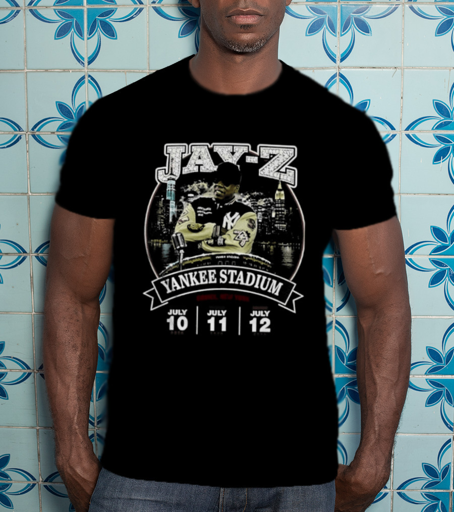 Jay Z Yankee Stadium Bronx New York July 10 11 12 2026 T-Shirt