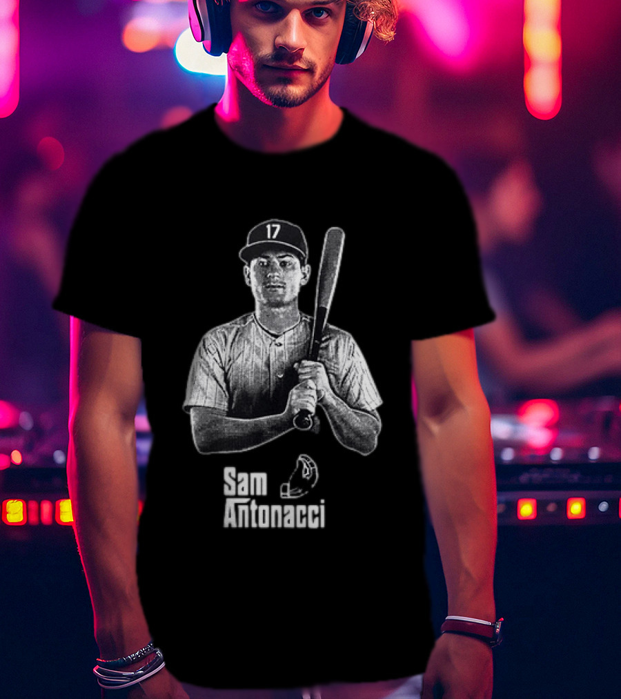 Sam Antonacci 17 Chicago White Sox MLB T-Shirt