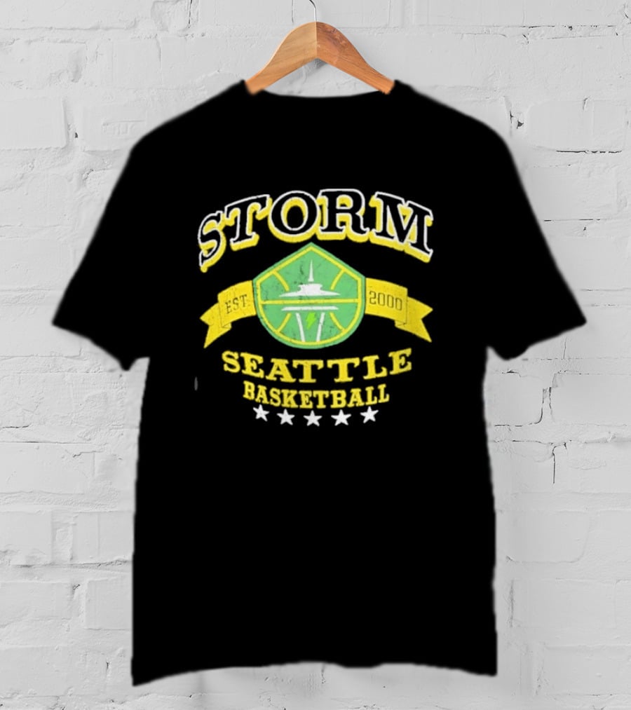 Seattle Storm Basketball Est 2000 WNBA T-Shirt