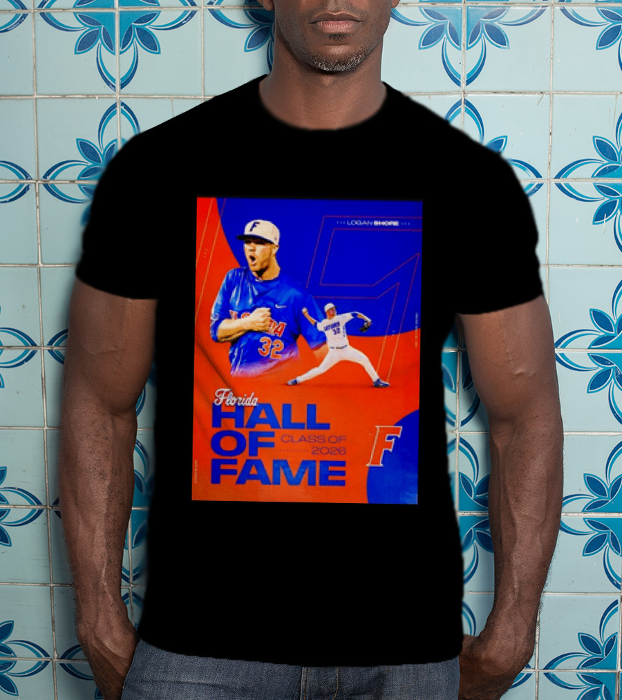 Logan Shore Florida Gators Hall Of Fame Class Of 2026 T-Shirt