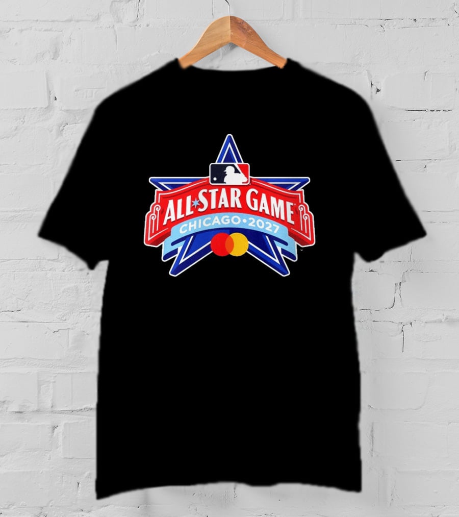 MLB All Star Game 2027 Chicago Mastercard T-Shirt