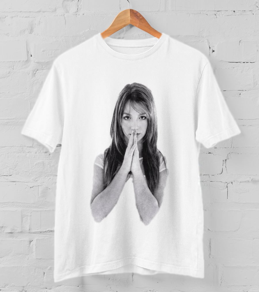Britney Spears Baby One More Time Iconic Prayer Pose T-Shirt
