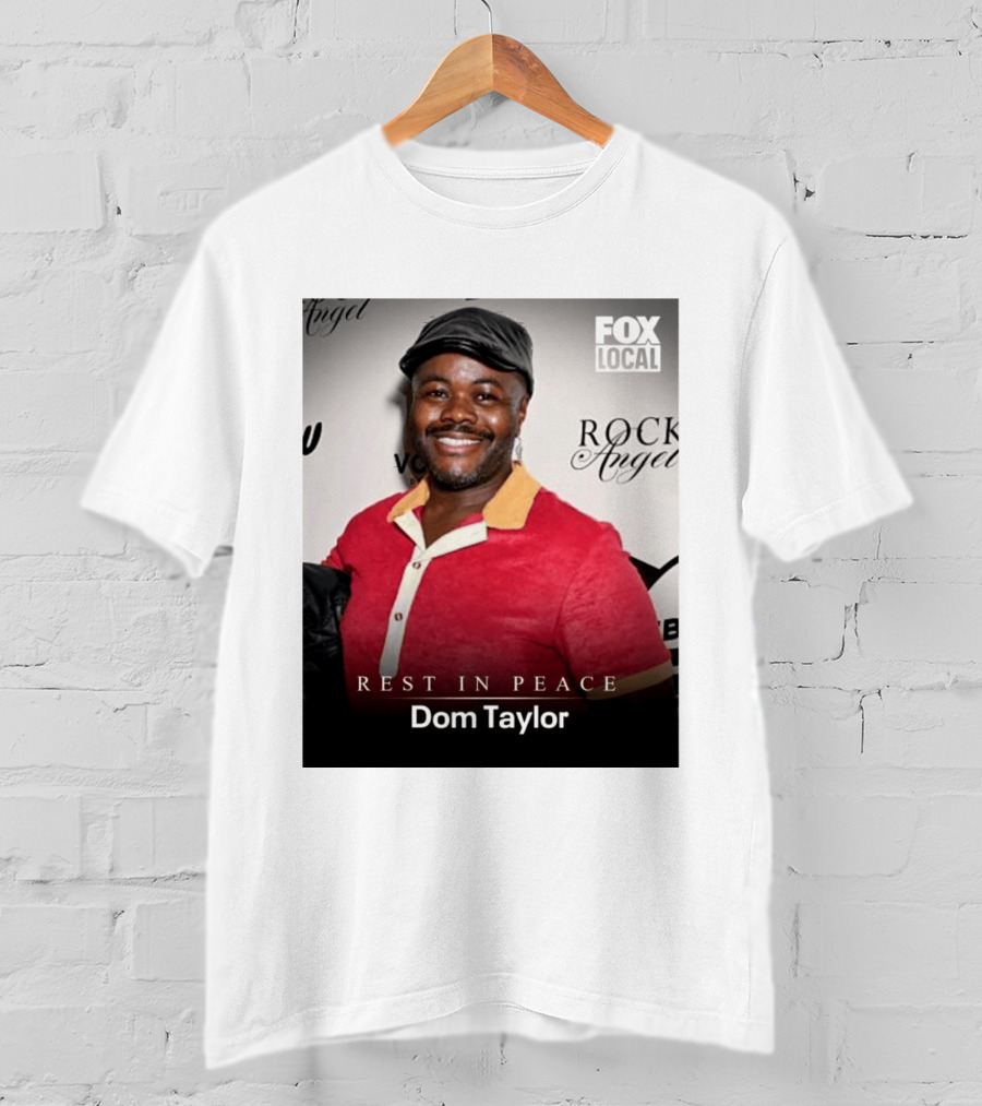 Rest In Peace Dom Taylor Celebrating Caribbean Cuisine Netflix Five Star Chef T-Shirt