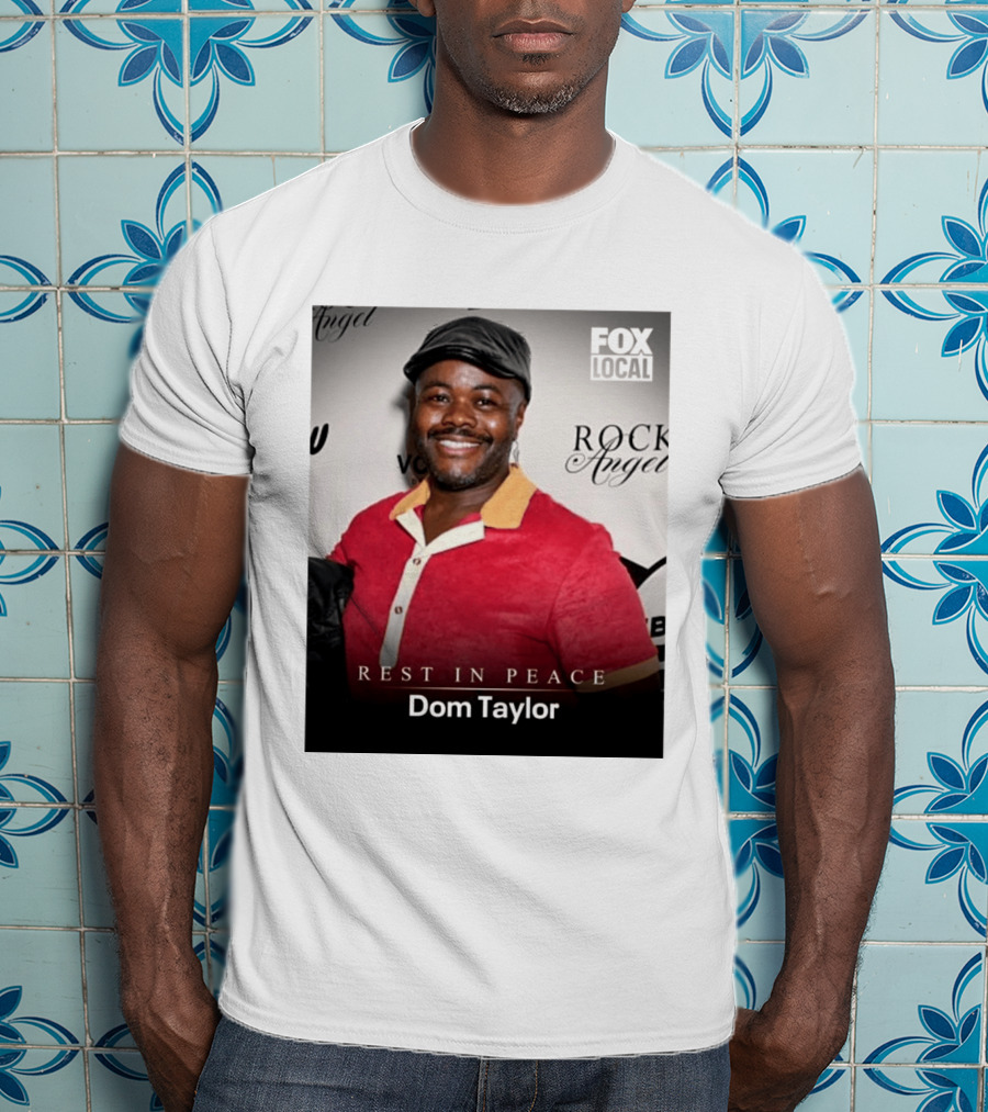 Rest In Peace Dom Taylor Celebrating Caribbean Cuisine Netflix Five Star Chef T-Shirt