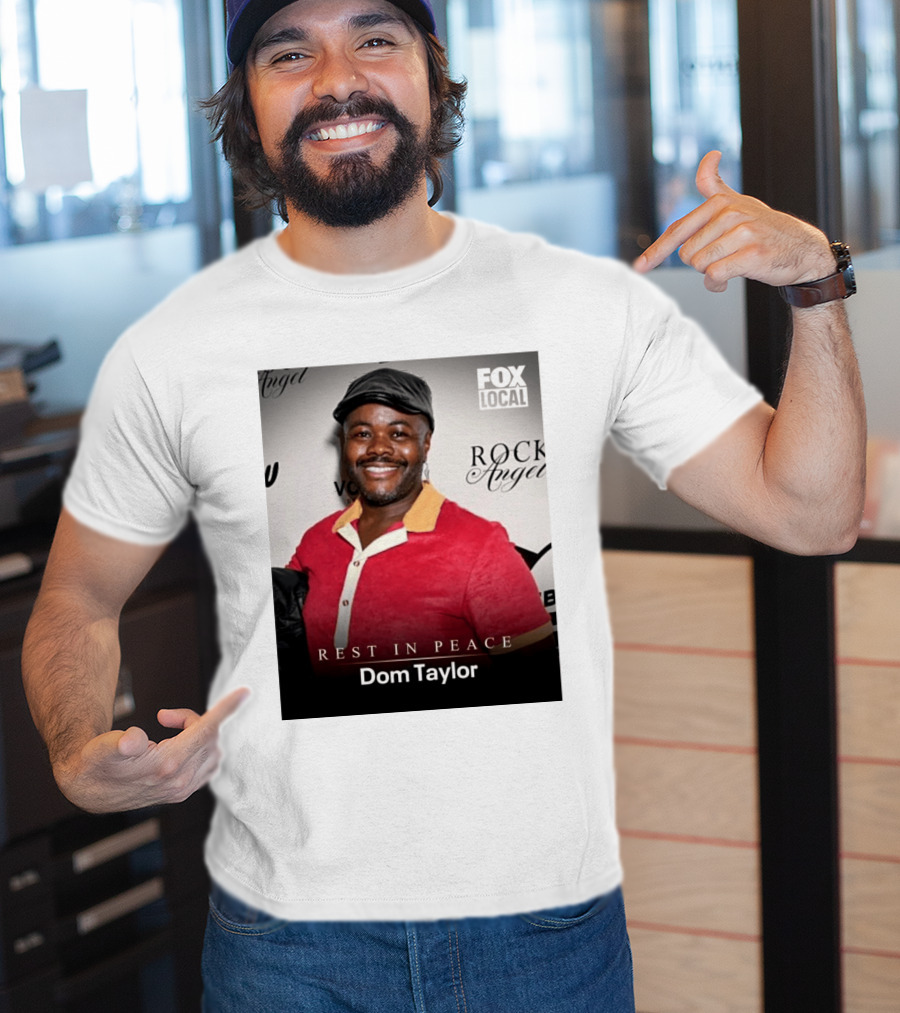 Rest In Peace Dom Taylor Celebrating Caribbean Cuisine Netflix Five Star Chef T-Shirt