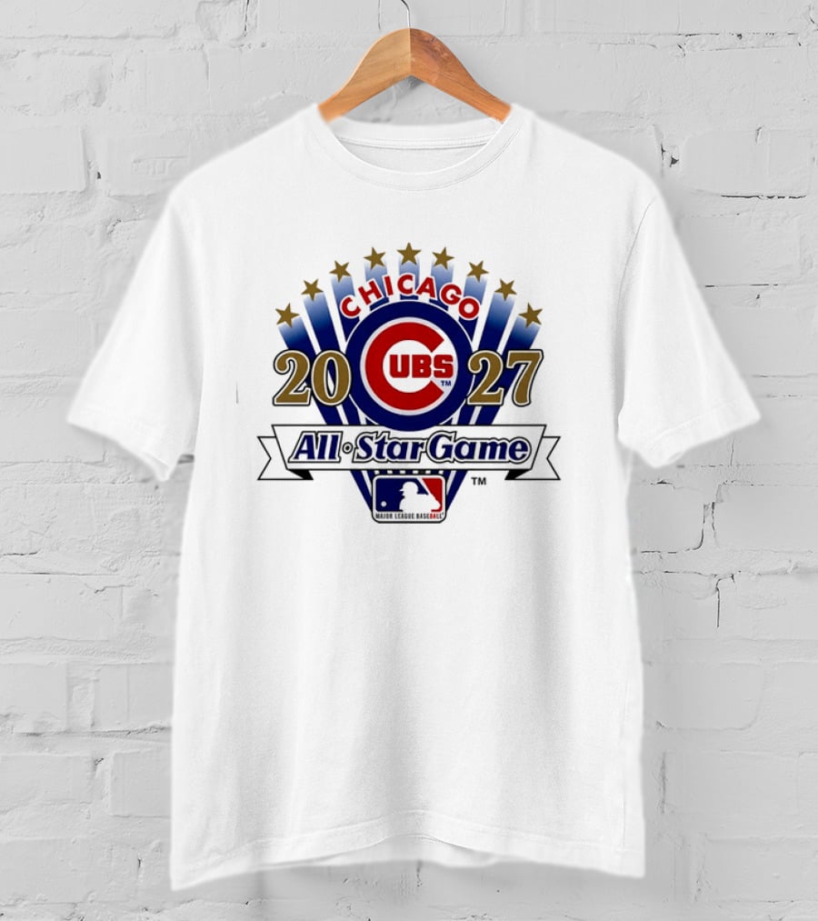 Chicago Cubs 2027 All Star Game Major League Baseball MLB T-Shirt