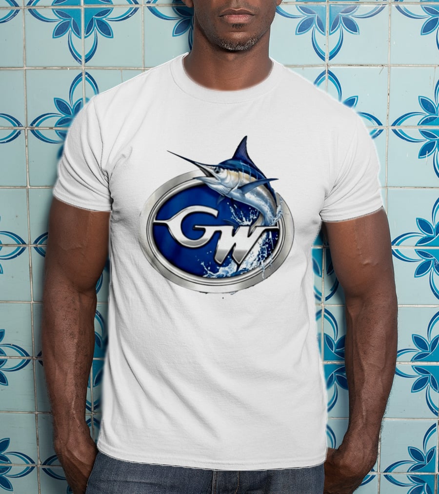 Grady White Boats GW Marlin Symbol Exceptional Attention To Detail T-Shirt