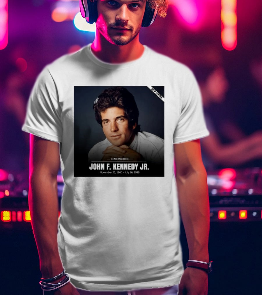 Remembering John F. Kennedy Jr. November 25 1960 July 16 1999 Pop T-Shirt