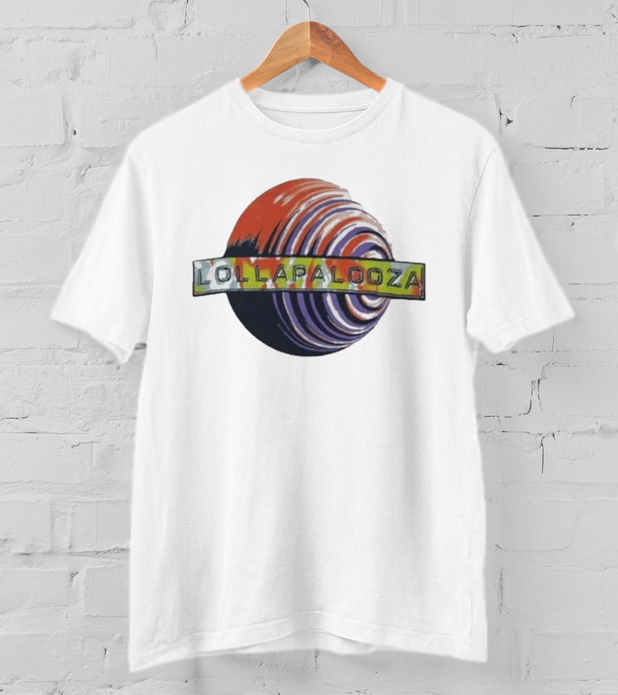 Lollapalooza Festival 2026 Sphere Logo Event Grant Park Chicago July 30 August 2 T-Shirt
