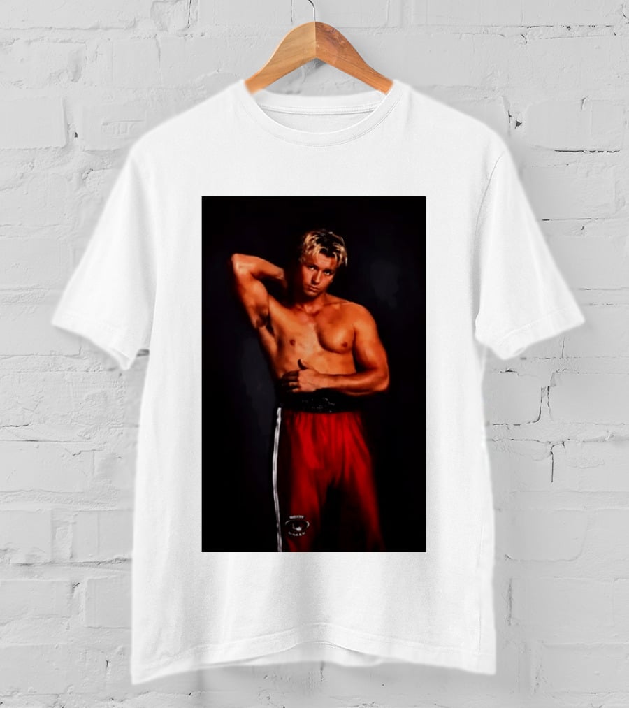 Stephen Kalyn Off Campus Body Maker Boxer Pose T-Shirt