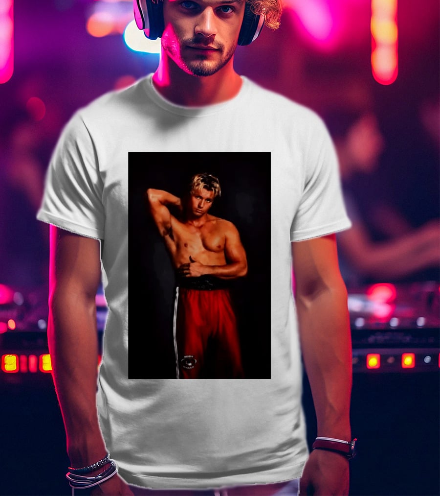 Stephen Kalyn Off Campus Body Maker Boxer Pose T-Shirt