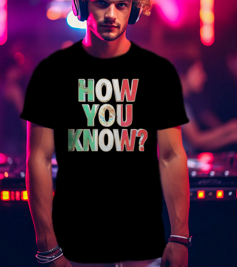 AEW Mexico Flag How You Know Wrestling T-Shirt