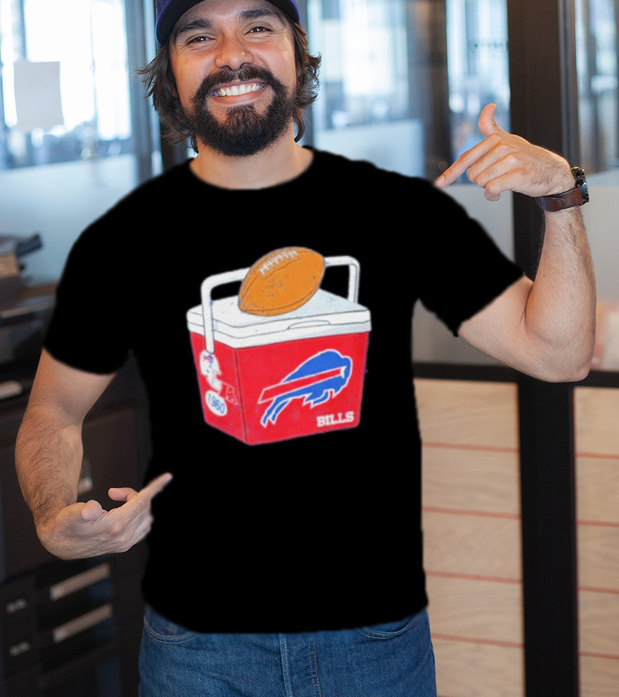 Buffalo Bills Cooler 1960 Football Wegmans Go Bills T-Shirt