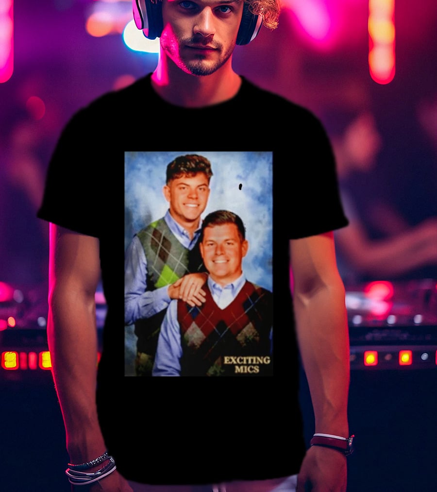 Cooper Dejean Reed Blankenship Step Brothers Exciting Mics T-Shirt