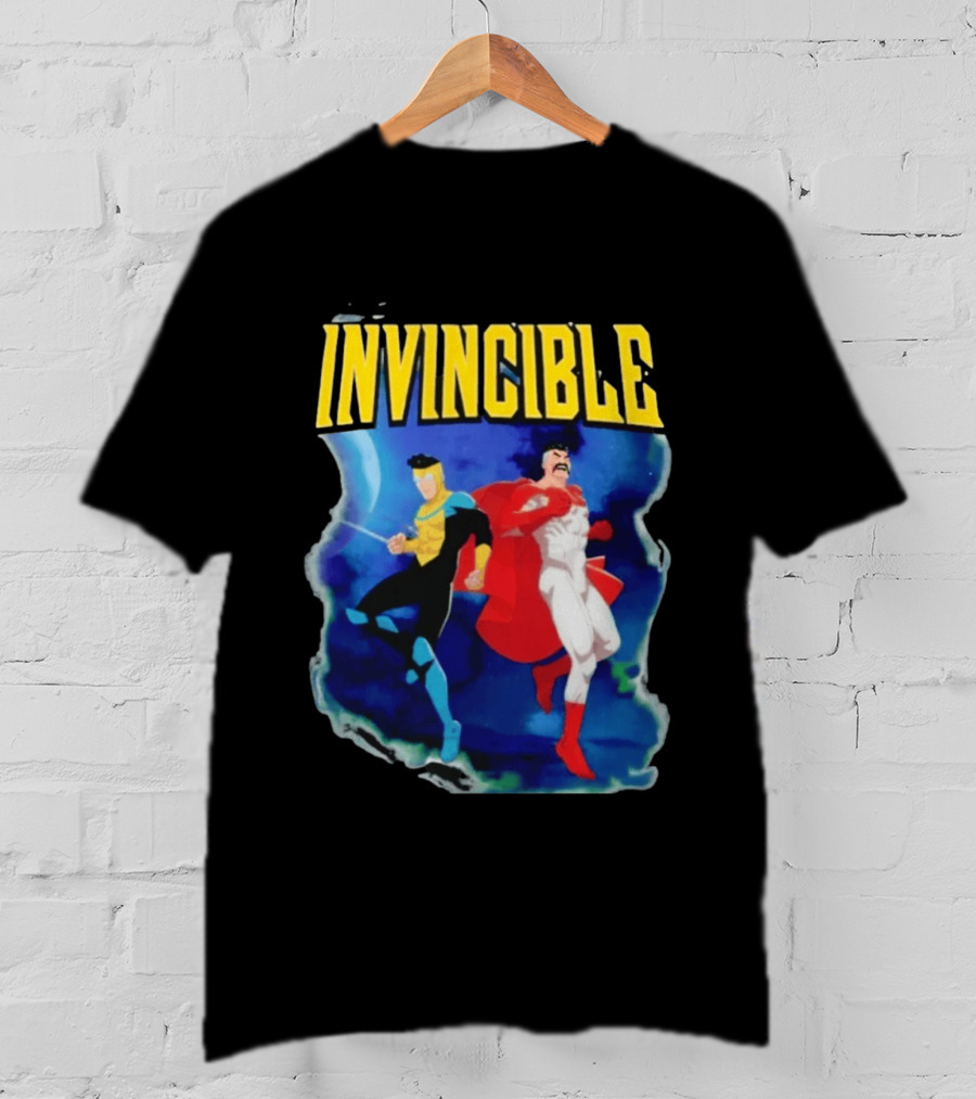 Invincible Comic Superhero Duo Team Up T-Shirt