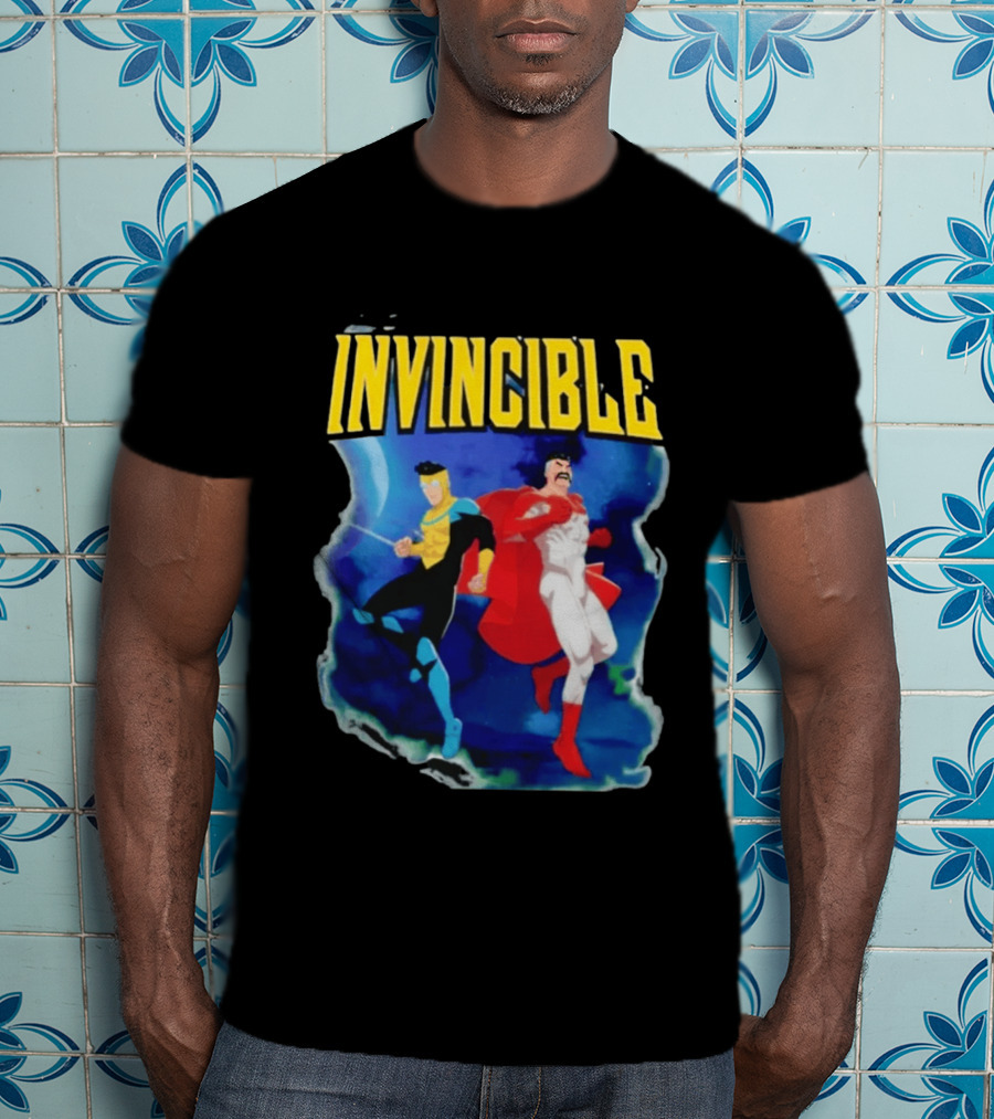 Invincible Comic Superhero Duo Team Up T-Shirt