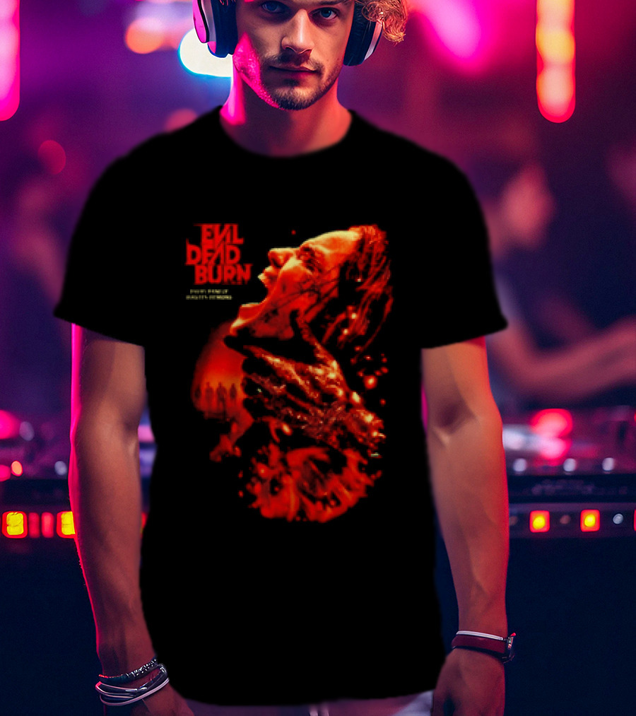 Evil Dead Burn Horror Halloween Movie T-Shirt