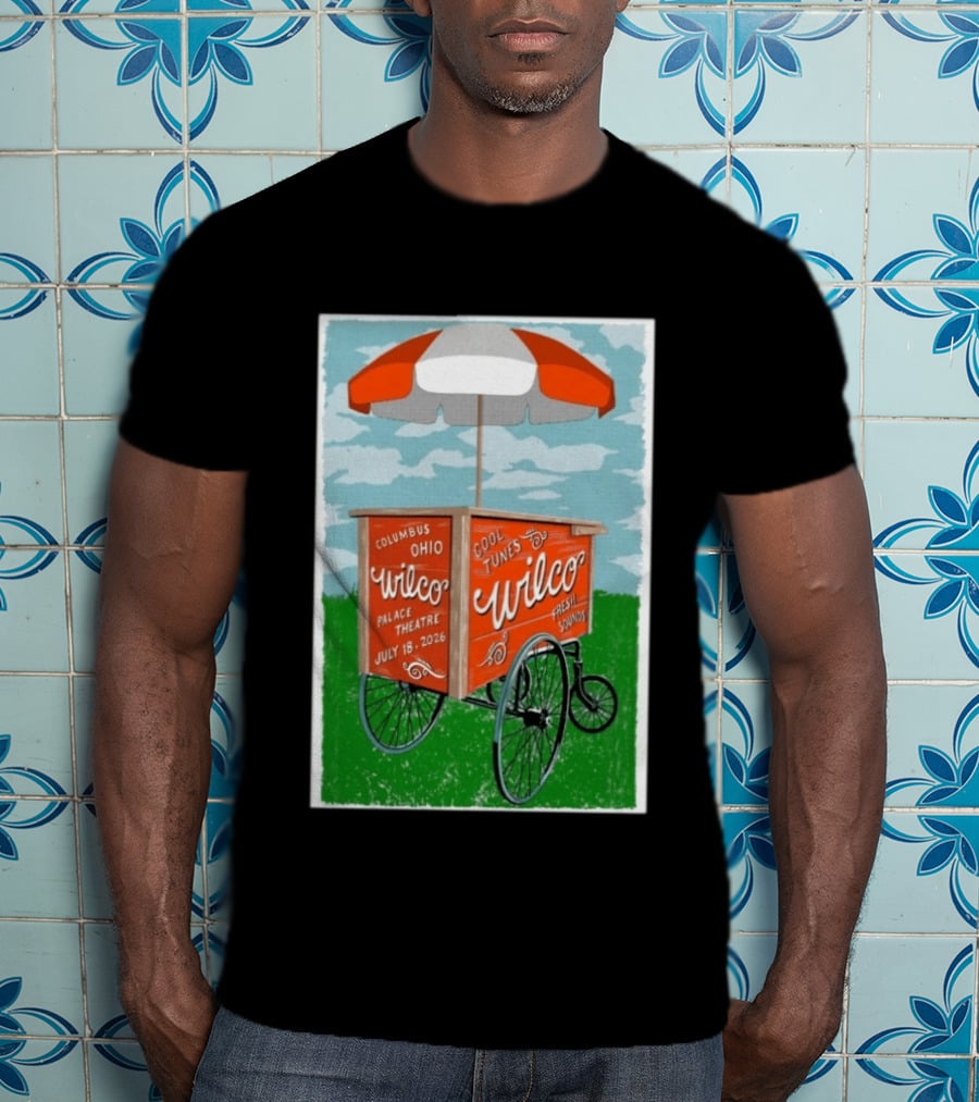 Wilco Cool Tunes Fresh Sounds Palace Theatre Columbus Ohio July 18 2026 T-Shirt