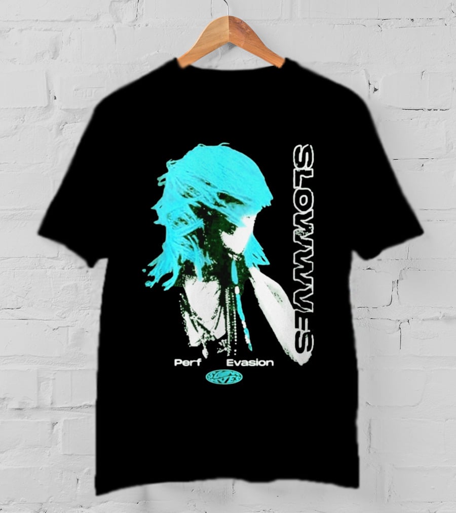 Slowwves Perfect Evasion Asia Blue Hair T-Shirt