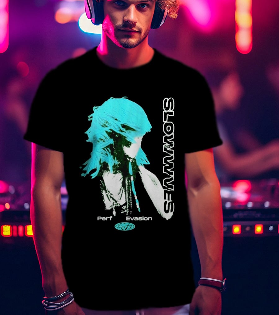 Slowwves Perfect Evasion Asia Blue Hair T-Shirt