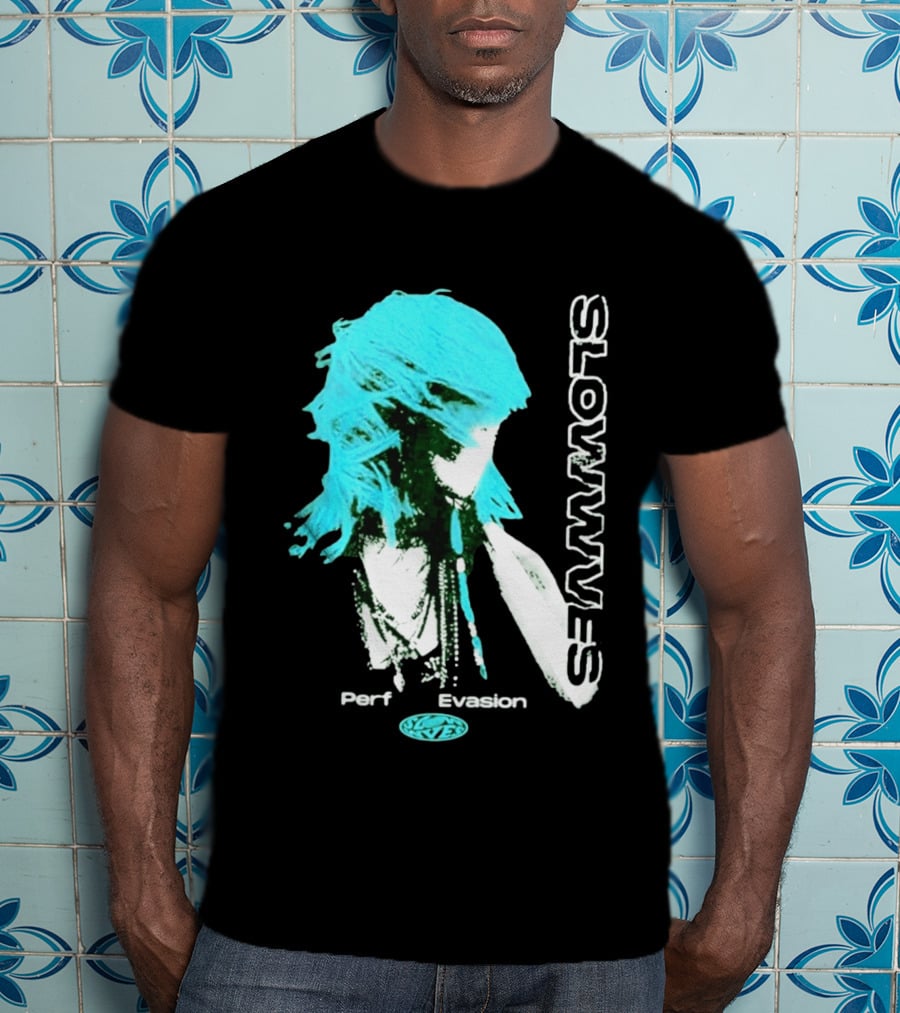 Slowwves Perfect Evasion Asia Blue Hair T-Shirt