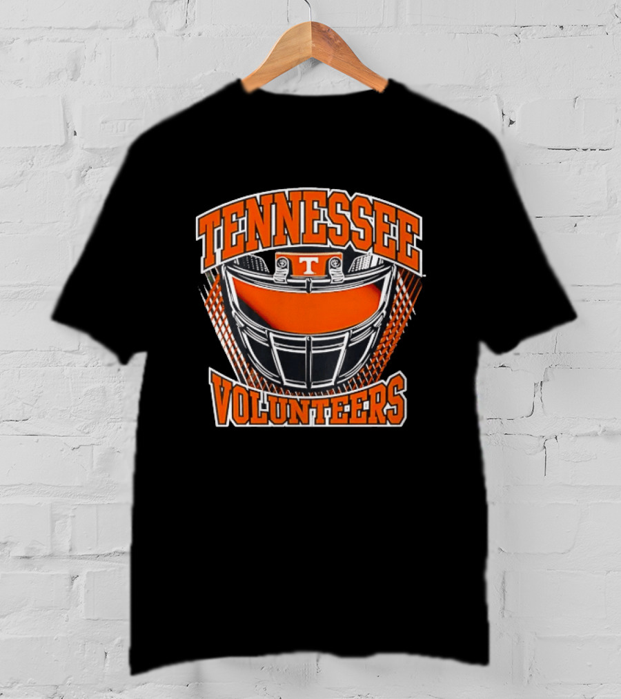 Tennessee Volunteers Helmet Football T-Shirt