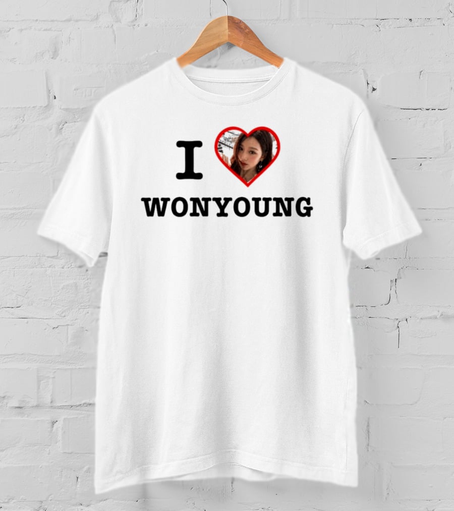 I Love Wonyoung Show What I Am Tour 2026 Heart T-Shirt