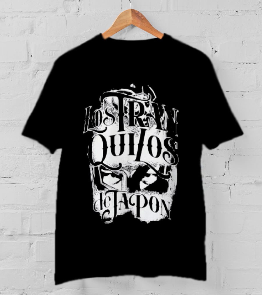 Los Tranquilos De Japon Bushi Mask Design Japan T-Shirt