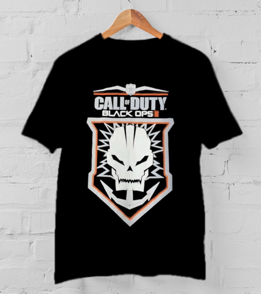 Call Of Duty Black Ops II Skull Shield T-Shirt