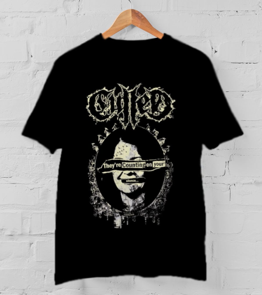 Culled They're Counting On Your Silence Cryptic Hat T-Shirt