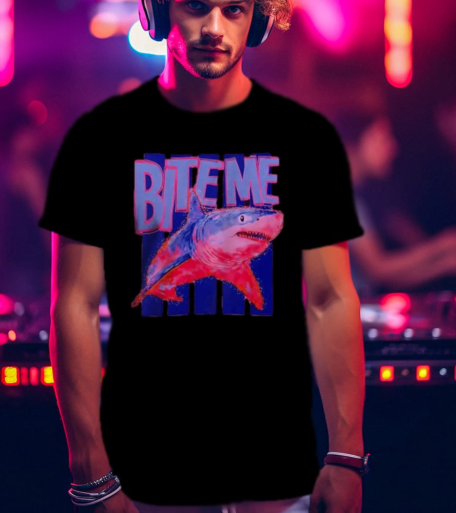 Bite Me Shark Attack T-Shirt