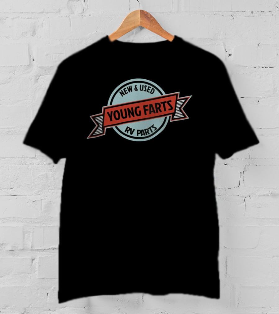 New And Used Young Farts RV Parts T-Shirt