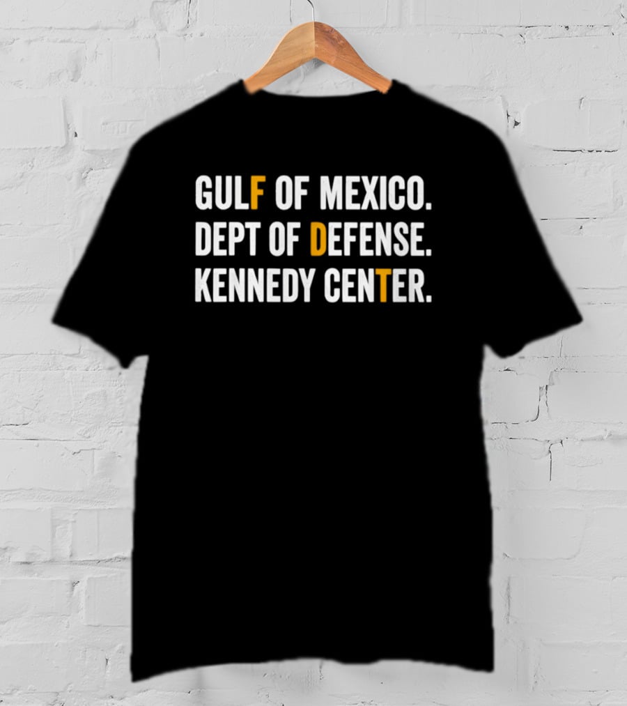 Gulf Of Mexico Dept Of Defense Kennedy Center T-Shirt