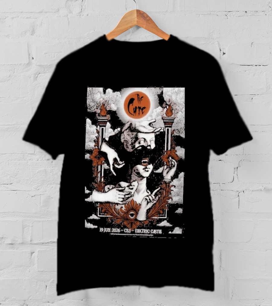 The Cure Electric Castle Cluj 19 June 2026 Limited Edition Event T-Shirt