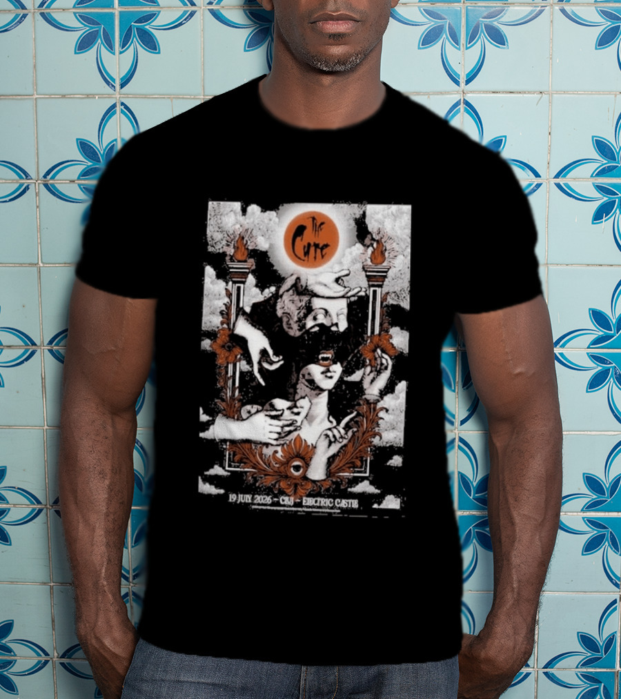 The Cure Electric Castle Cluj 19 June 2026 Limited Edition Event T-Shirt