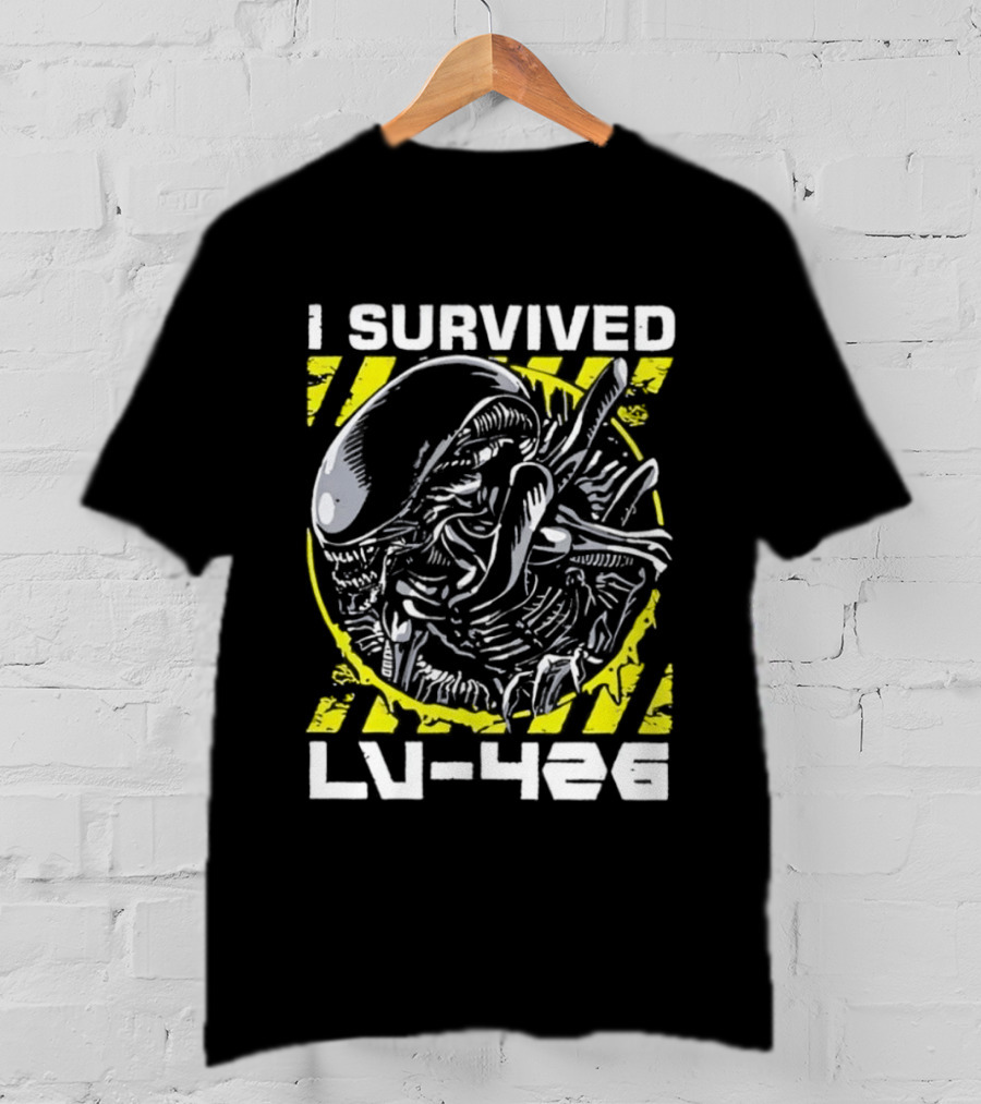 I Survived LV 426 Alien Xenomorph Encounter T-Shirt