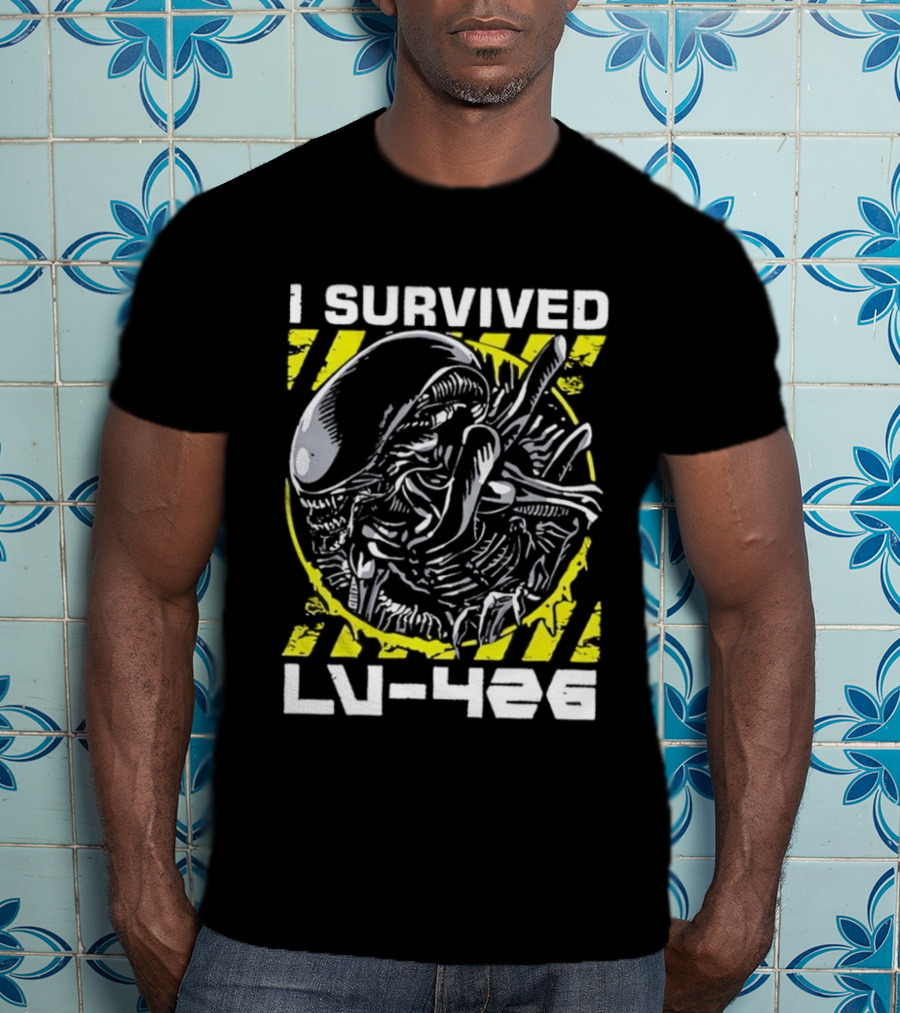 I Survived LV 426 Alien Xenomorph Encounter T-Shirt