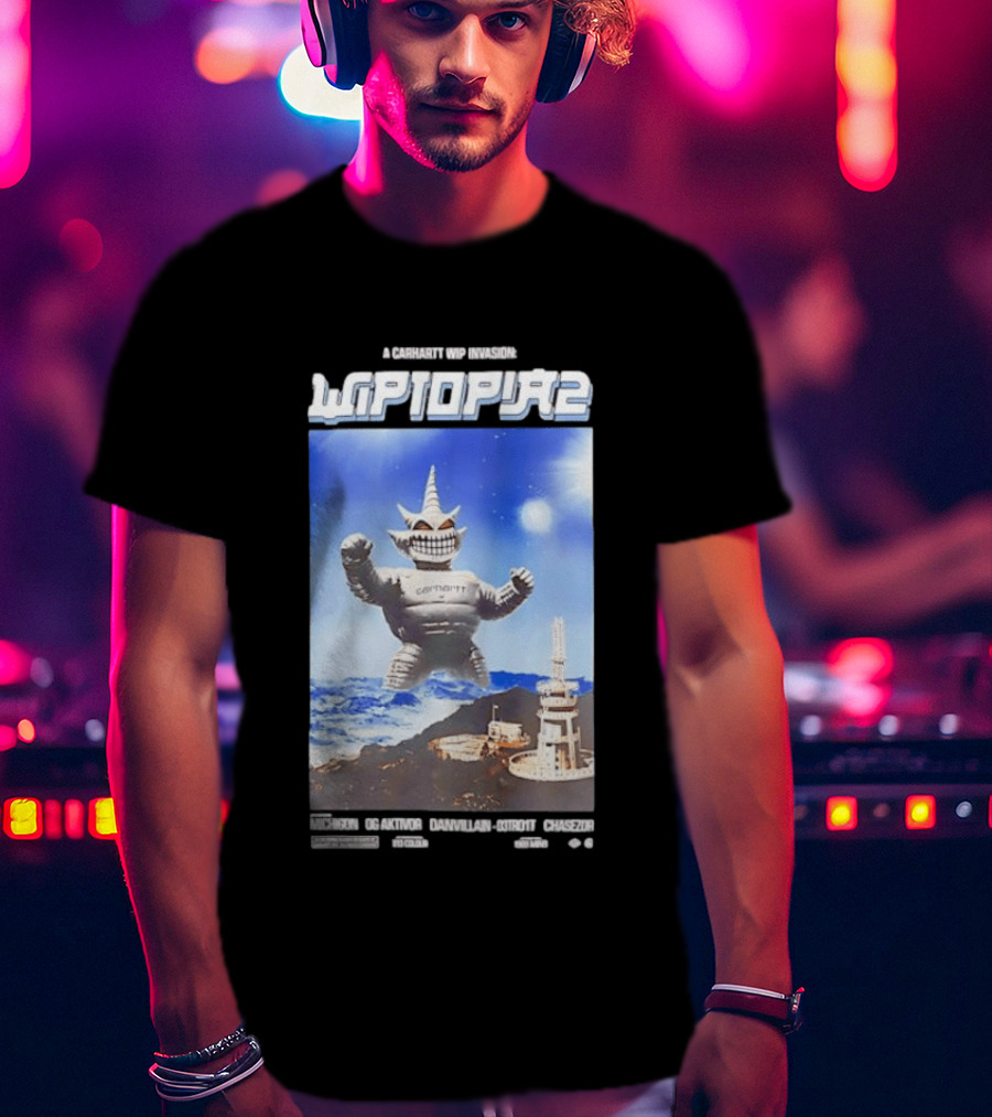 Carhartt WIP Invasion Wiptopia 2 Michigan OG Aktivor Danvillain D3tro1t Chasezor T-Shirt