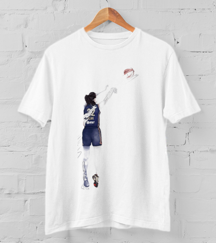 Caitlin Clark Indiana Fever WNBA Game Day Basketball Player T-Shirt