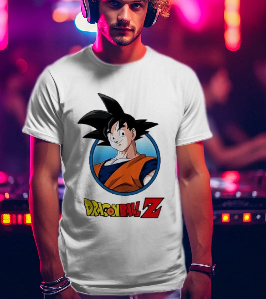 Dragon Ball Z Goku Face Anime T-Shirt