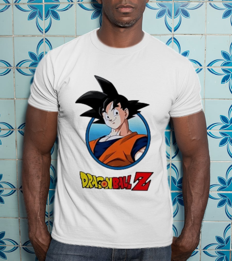 Dragon Ball Z Goku Face Anime T-Shirt